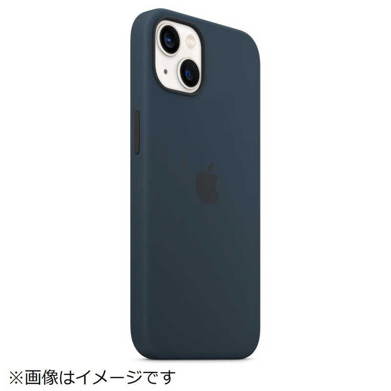 アップル アップル 【純正】MagSafe対応 iPhone 13 シリコーンケース アビスブルー MM293FEA MM293FEA
