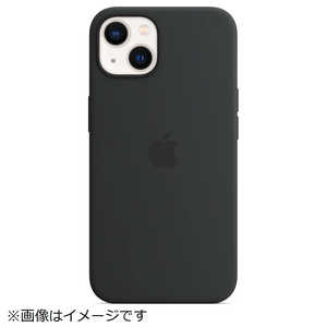 アップル MagSafe対応 iPhone 13 シリコーンケース ミッドナイト MM2A3FEA