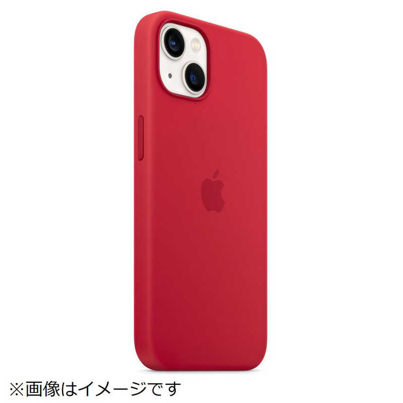アップル アップル 【純正】MagSafe対応 iPhone 13 シリコーンケース (PRODUCT)RED MM2C3FEA MM2C3FEA