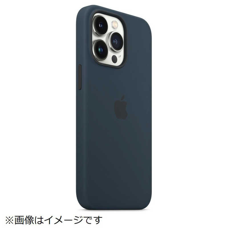 アップル アップル 【純正】MagSafe対応 iPhone 13 Pro シリコーンケース アビスブルー MM2J3FEA MM2J3FEA