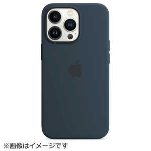 アップル 【純正】MagSafe対応 iPhone 13 Pro シリコーンケース アビスブルー MM2J3FEA