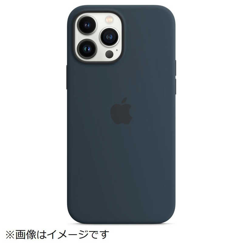 アップル アップル MagSafe対応 iPhone 13 Pro Max シリコーンケース アビスブルー MM2T3FEA MM2T3FEA