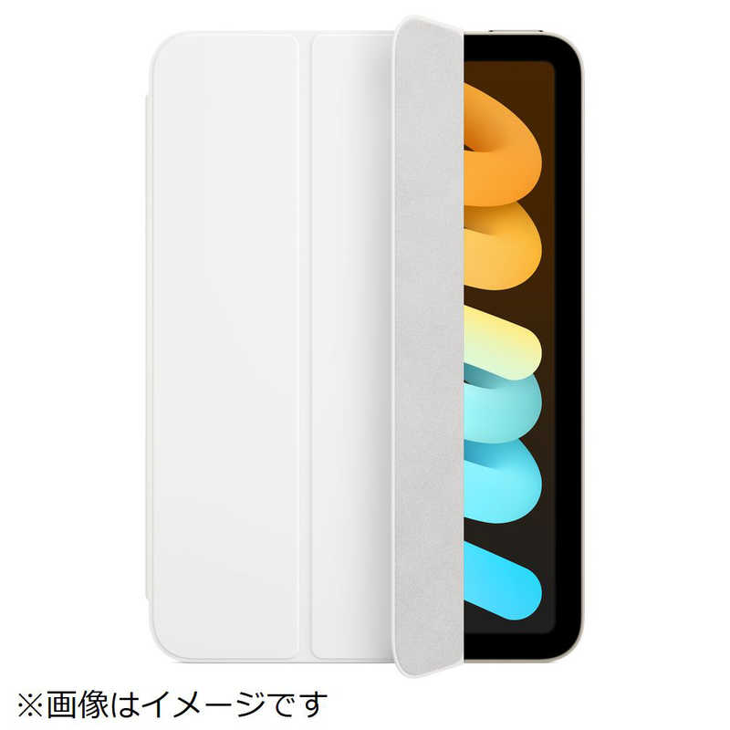 アップル アップル iPad mini 第6世代用 Smart Folio ホワイト MM6H3FEA MM6H3FEA