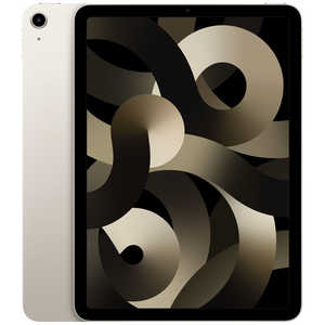 アップル iPad Air 10.9インチ 第5世代 Wi-Fi 64GB スターライト MM9F3J/A