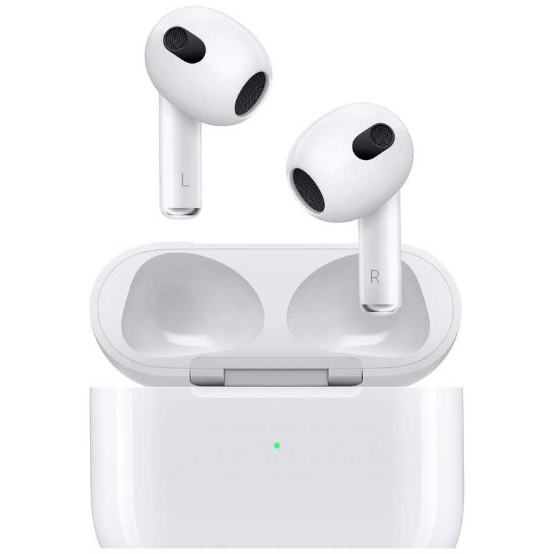 アップル アップル AirPods（第3世代）[リモコン・マイク対応 /ワイヤレス(左右分離) /Bluetooth] MME73J/A MME73J/A