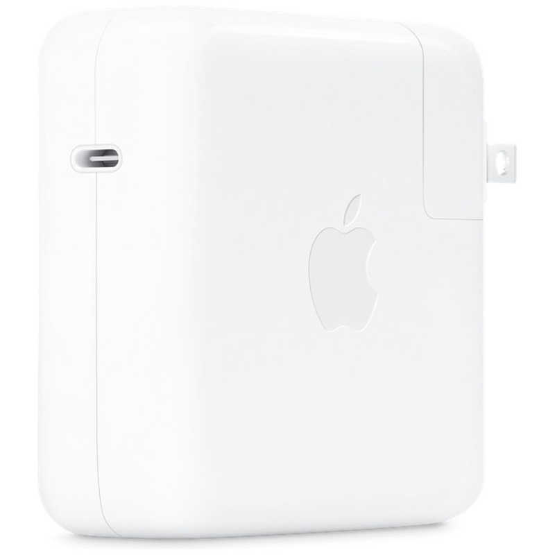 アップル アップル 【純正】AC - USB充電器 MacBook対応 67W [1ポート：USB-C] 67W USB-C電源アダプタ MKU63AMA MKU63AMA