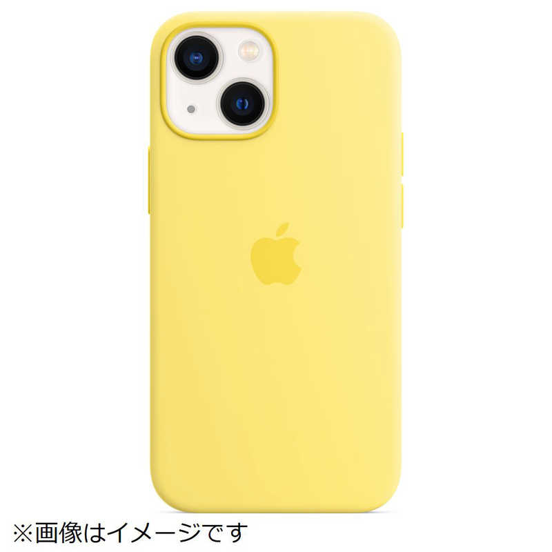 アップル アップル 「純正」MagSafe対応 iPhone 13 mini シリコーンケース レモンゼスト  MN5X3FEA MN5X3FEA