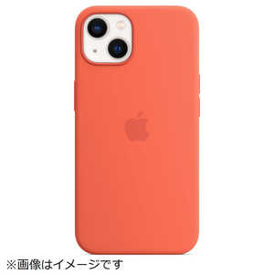 アップル 「純正」MagSafe対応 iPhone 13 シリコーンケース ネクタリン  MN643FEA