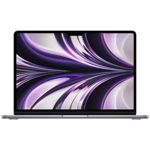 アップル MacBook Air 13インチ Apple M2チップ搭載モデル [2022年モデル /SSD 256GB /メモリ 8GB /8コアCPUと8コアGPU ] スペースグレイ MLXW3J/A