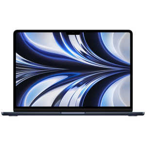 アップル MacBook Air 13インチ Apple M2チップ搭載モデル [2022年モデル /SSD 256GB /メモリ 8GB /8コアCPUと8コアGPU ] ミッドナイト MLY33J/A
