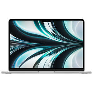 アップル MacBook Air 13インチ Apple M2チップ搭載モデル ［2022年モデル SSD 512GB メモリ 8GB 8コアCPUと10コアGPU ］ シルバー MLY03J/A