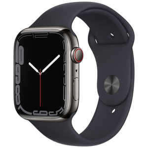 åץ Apple Watch Series 7GPS + Cellularǥ 45mmեȥƥ쥹륱ȥߥåɥʥȥݡĥХ - 쥮顼 MNAX3J/A