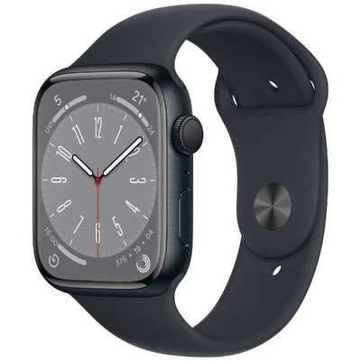 Apple Watch Series8 GPSモデル-45mmシルバー