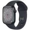 アップル Apple Watch Series 8(GPSモデル) 41mmミッドナイトアルミニウムケースとミッドナイトスポーツバンド - レギュラー-MNP53J/A