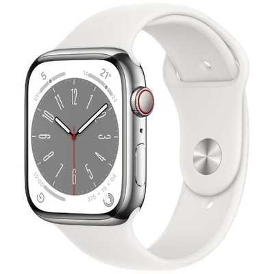 Apple Watch 8 cellular 45mm ステンレス