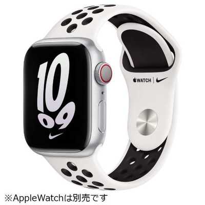アップル 41mmケース用サミットホワイト/ブラックNikeスポーツ アップル 41mmケース用サミットホワイト/ブラックNikeスポーツ