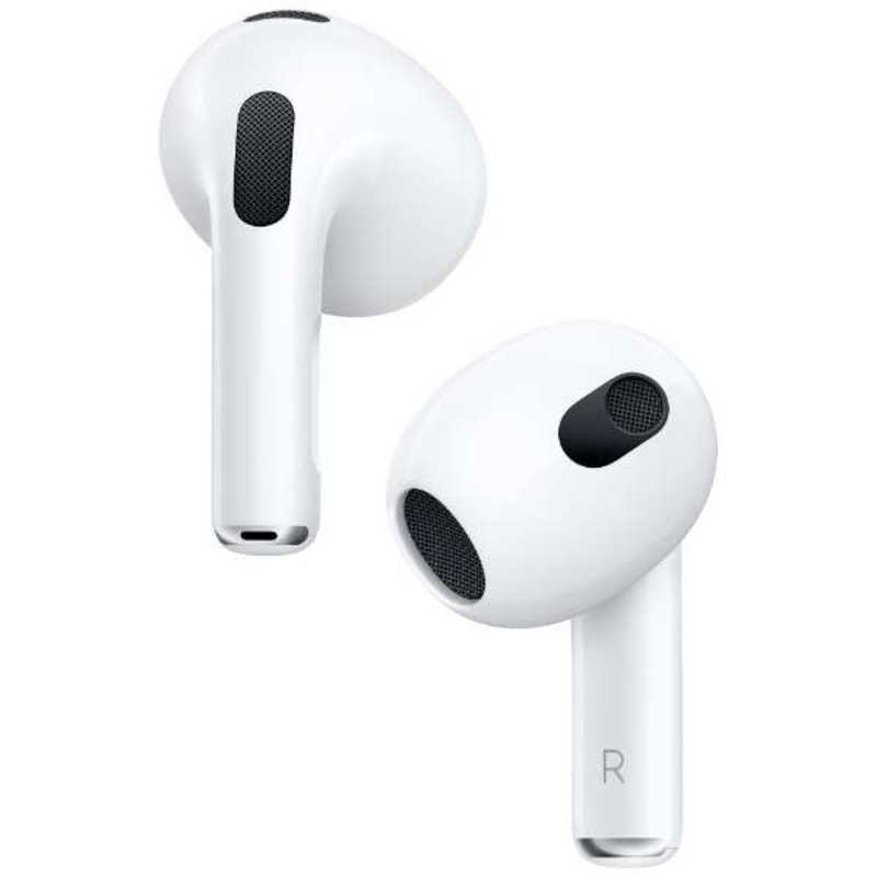 アップル アップル Lightning充電ケース付きAirPods(第3世代) ［リモコン・マイク対応 ワイヤレス(左右分離) Bluetooth］ MPNY3J/A MPNY3J/A