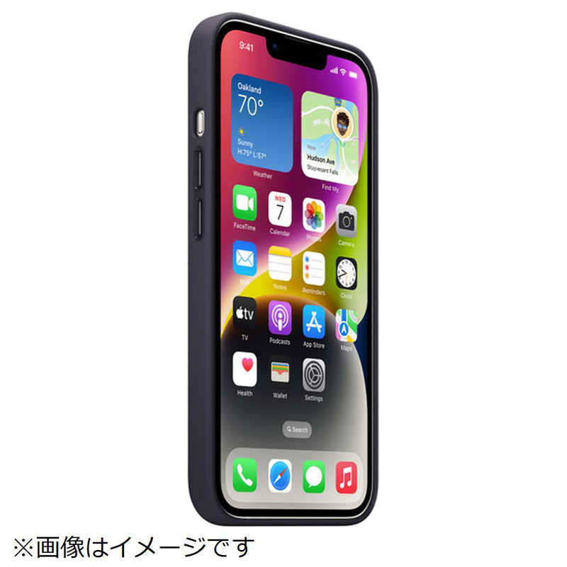 アップル アップル (純正)MagSafe対応iPhone 14レザーケース インク MPP63FE/A MPP63FE/A