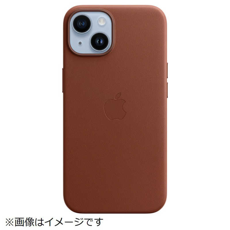 アップル アップル (純正)MagSafe対応iPhone 14レザーケース アンバー MPP73FE/A MPP73FE/A
