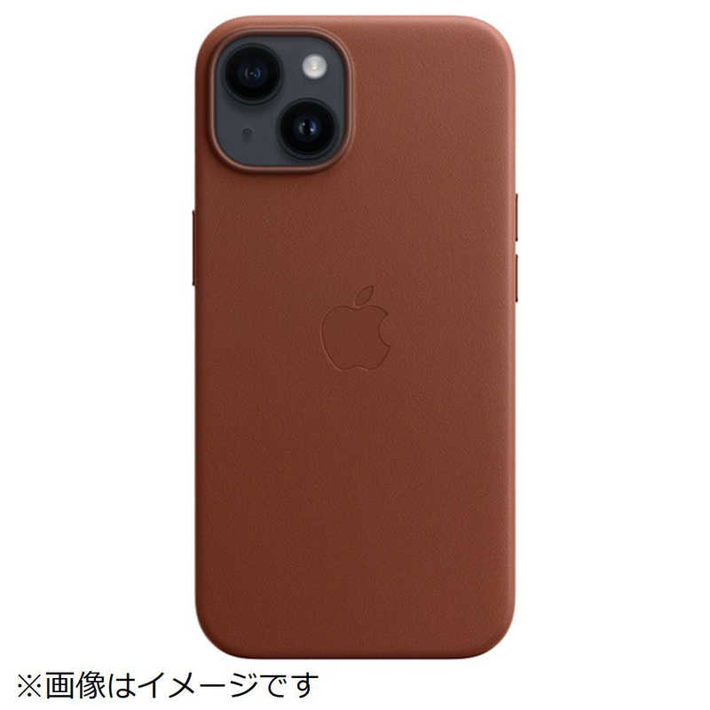 アップル アップル (純正)MagSafe対応iPhone 14レザーケース アンバー MPP73FE/A MPP73FE/A