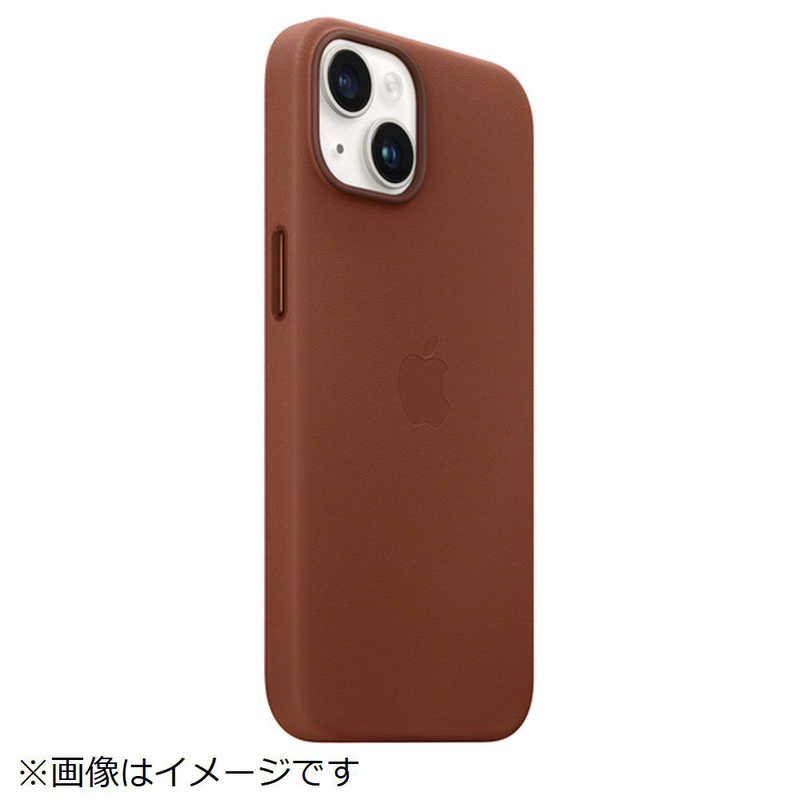 アップル アップル (純正)MagSafe対応iPhone 14レザーケース アンバー MPP73FE/A MPP73FE/A