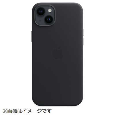 アップル (純正)MagSafe対応iPhone 14 Plusレザーケース ミッドナイト