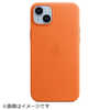 アップル (純正)MagSafe対応iPhone 14 Plusレザーケース オレンジ MPPF3FE/A