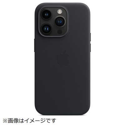 【新品】純正 iPhone 14 Pro レザーケース・ミッドナイト