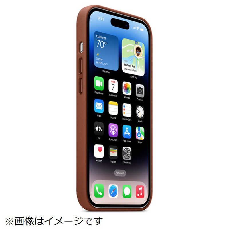 アップル アップル (純正)MagSafe対応iPhone 14 Proレザーケース アンバー MPPK3FE/A MPPK3FE/A