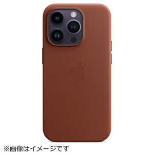 アップル (純正)MagSafe対応iPhone 14 Proレザーケース アンバー MPPK3FE/A