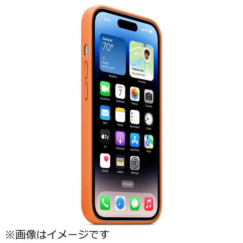 アップル アップル (純正)MagSafe対応iPhone 14 Proレザーケース オレンジ MPPL3FE/A MPPL3FE/A