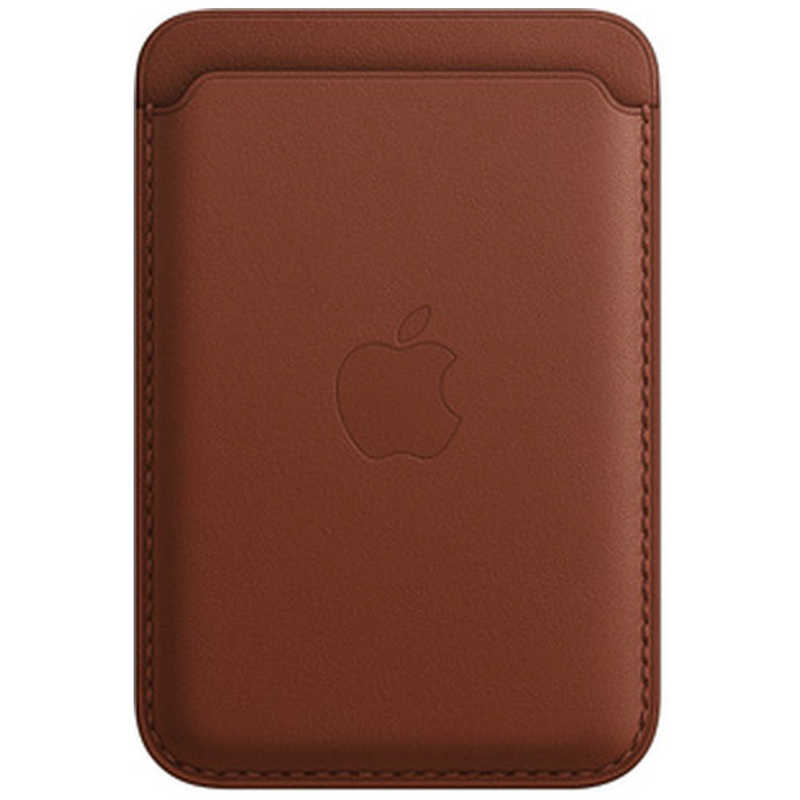 アップル アップル (純正)MagSafe対応iPhoneレザーウォレット アンバー MPPX3FE/A MPPX3FE/A
