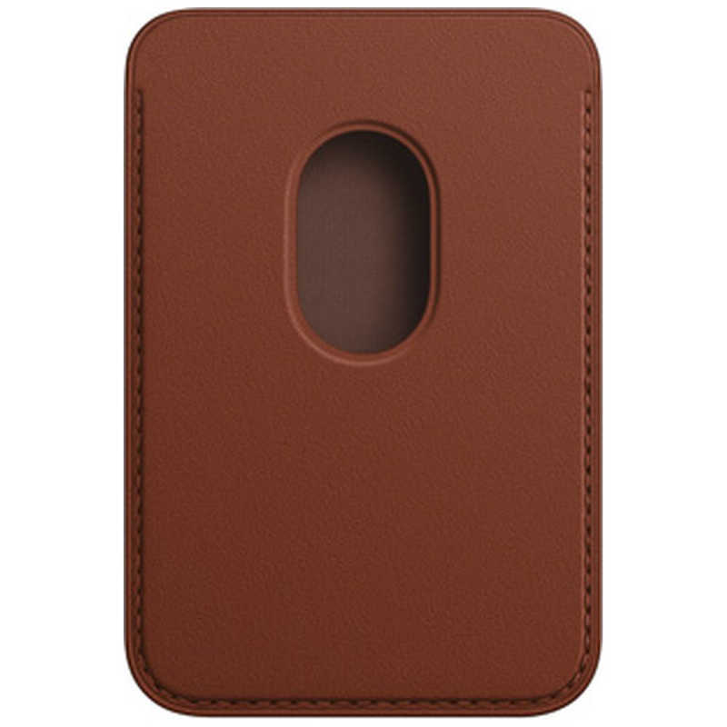 アップル アップル (純正)MagSafe対応iPhoneレザーウォレット アンバー MPPX3FE/A MPPX3FE/A