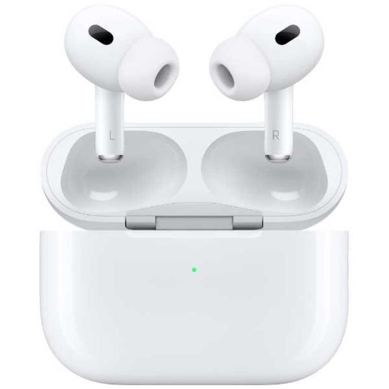 アップル アップル AirPods Pro（第2世代） [リモコン・マイク対応 /ワイヤレス(左右分離) /Bluetooth /ノイズキャンセリング対応 /2022年9月モデル] MQD83J/A MQD83J/A