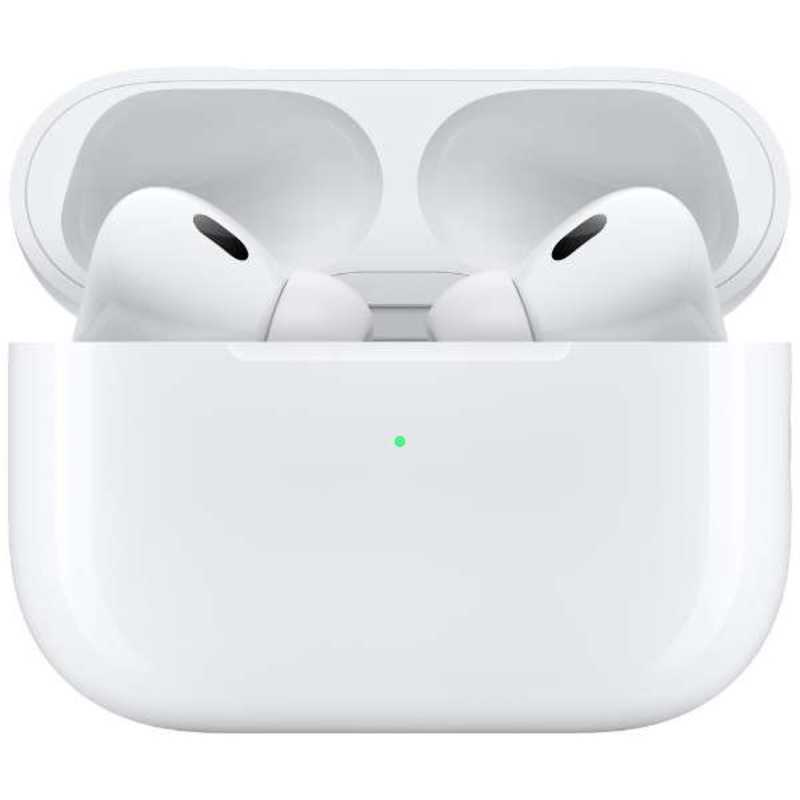 アップル アップル AirPods Pro（第2世代） [リモコン・マイク対応 /ワイヤレス(左右分離) /Bluetooth /ノイズキャンセリング対応 /2022年9月モデル] MQD83J/A MQD83J/A