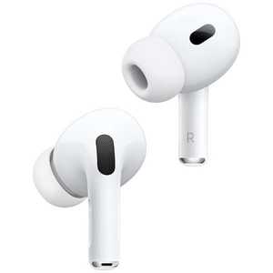 アップル 【アウトレット】AirPods Pro(第2世代)  [Lightningコネクタ /Bluetooth /ノイズキャンセリング対応] MQD83J/A