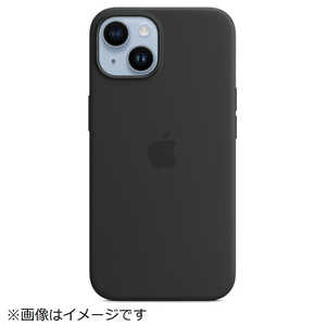 アップル (純正)MagSafe対応iPhone 14シリコーンケース ミッドナイト MPRU3FE/A