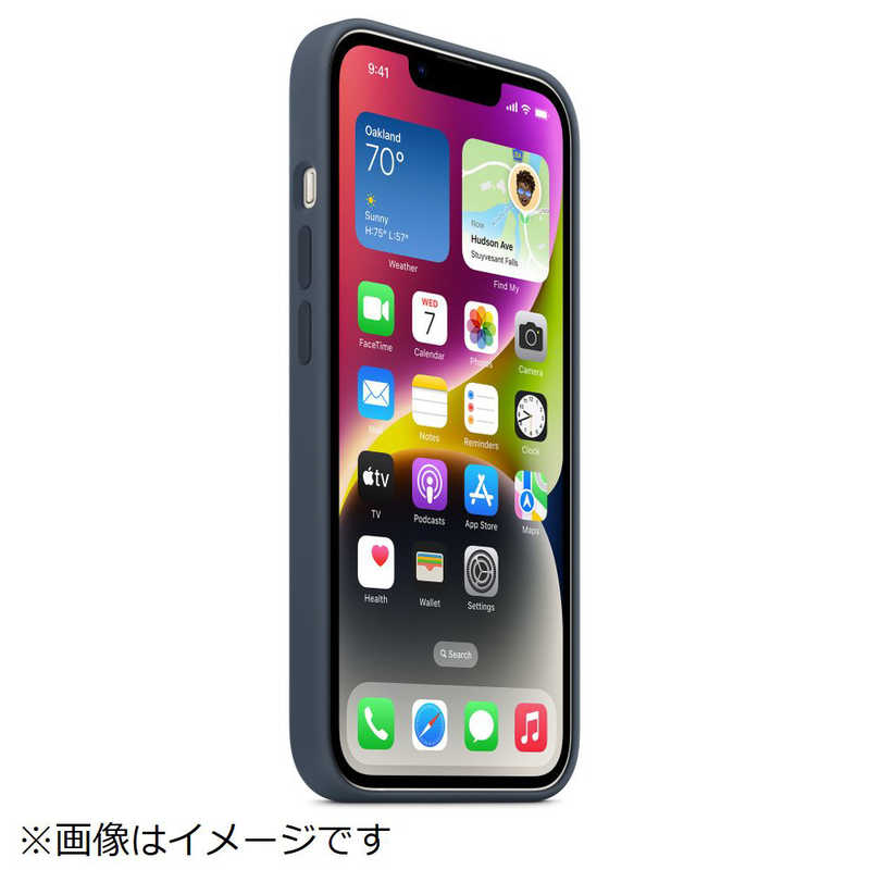 アップル アップル (純正)MagSafe対応iPhone 14シリコーンケース ストームブルー MPRV3FE/A MPRV3FE/A