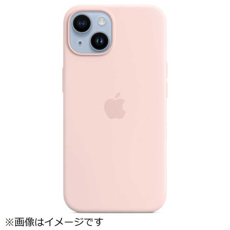 アップル アップル (純正)MagSafe対応iPhone 14シリコーンケース チョークピンク MPRX3FE/A MPRX3FE/A