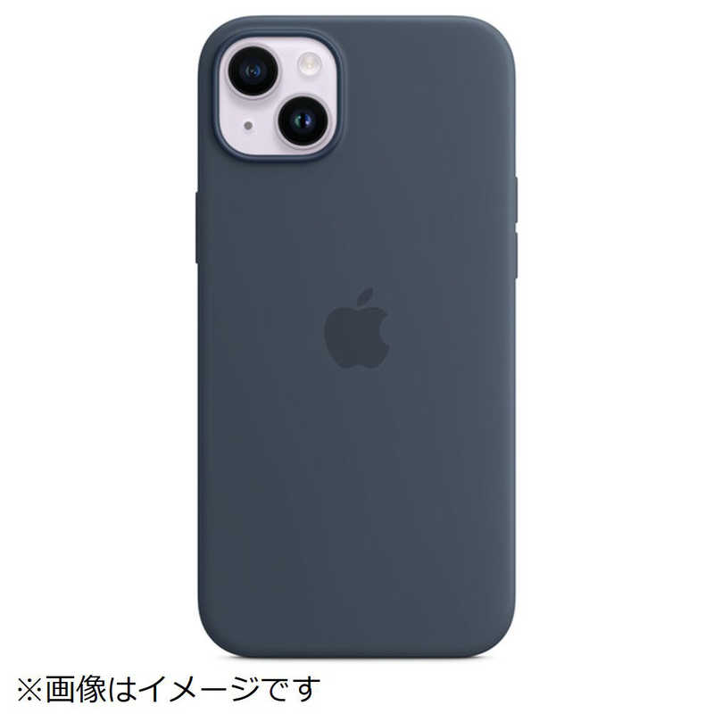 アップル アップル (純正)MagSafe対応iPhone 14 Plusシリコーンケース ストームブルー MPT53FE/A MPT53FE/A