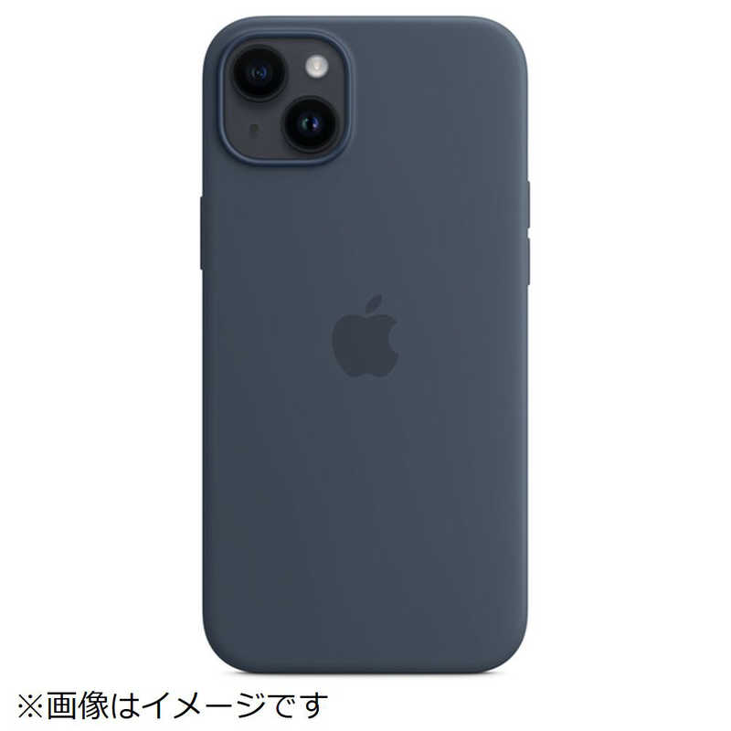 アップル アップル (純正)MagSafe対応iPhone 14 Plusシリコーンケース ストームブルー MPT53FE/A MPT53FE/A