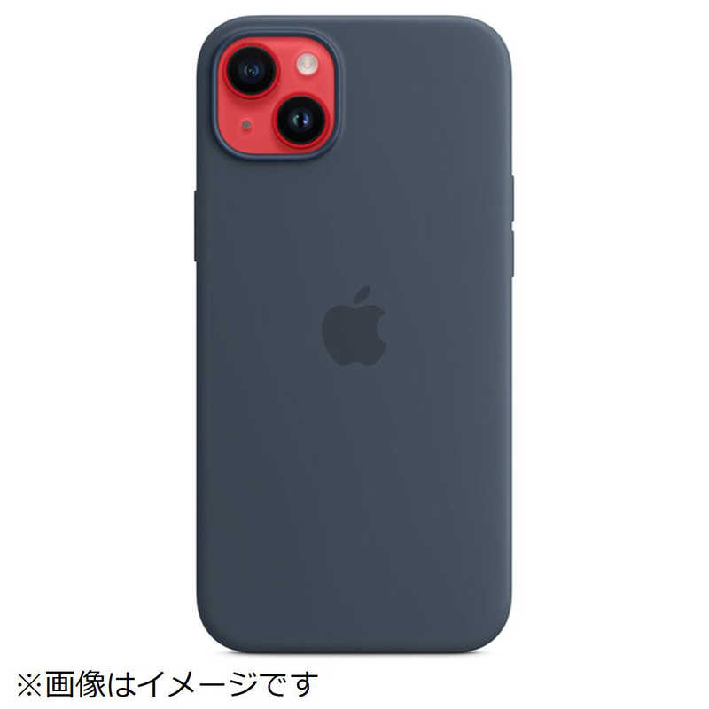 アップル アップル (純正)MagSafe対応iPhone 14 Plusシリコーンケース ストームブルー MPT53FE/A MPT53FE/A