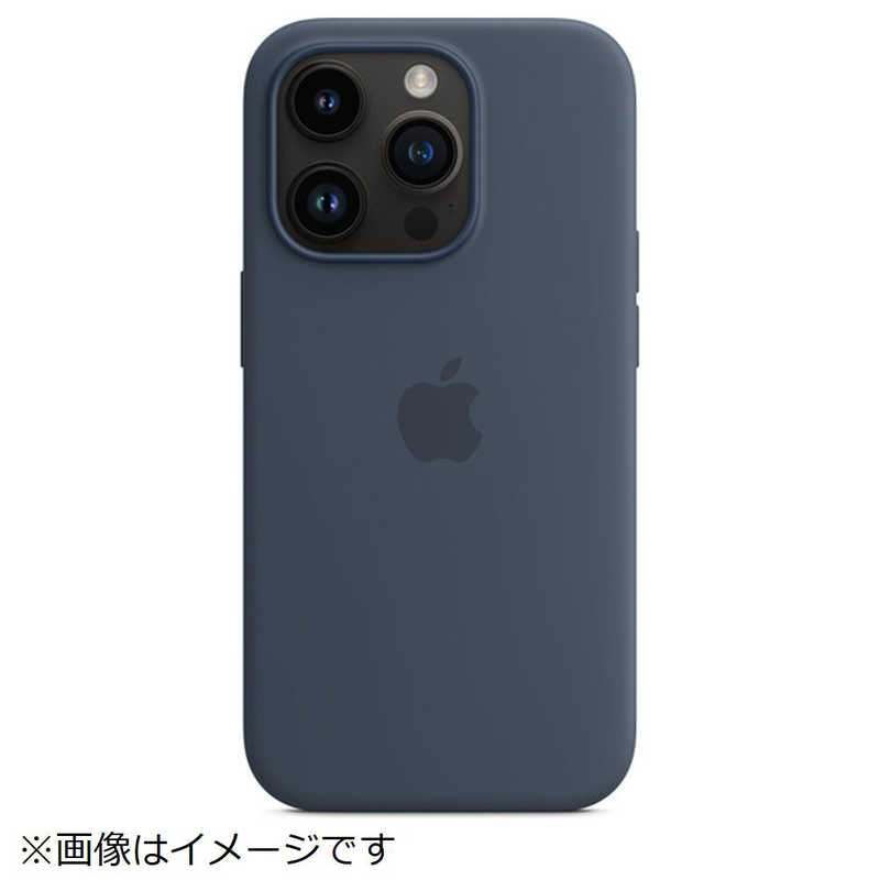アップル アップル (純正)MagSafe対応iPhone 14 Proシリコーンケース ストームブルー MPTF3FE/A MPTF3FE/A