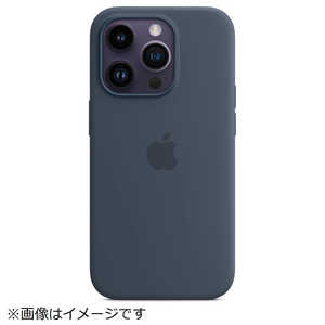 アップル (純正)MagSafe対応iPhone 14 Proシリコーンケース ストームブルー MPTF3FE/A