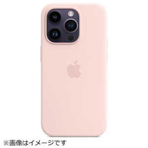 アップル (純正)MagSafe対応iPhone 14 Proシリコーンケース チョークピンク MPTH3FE/A