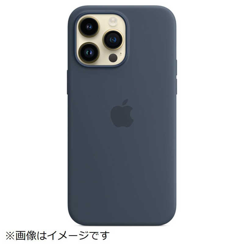 アップル アップル (純正)MagSafe対応iPhone 14 Pro Maxシリコーンケース ストームブルー MPTQ3FE/A MPTQ3FE/A