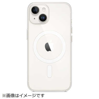 アップル (純正)MagSafe対応iPhone 14クリアケース クリア