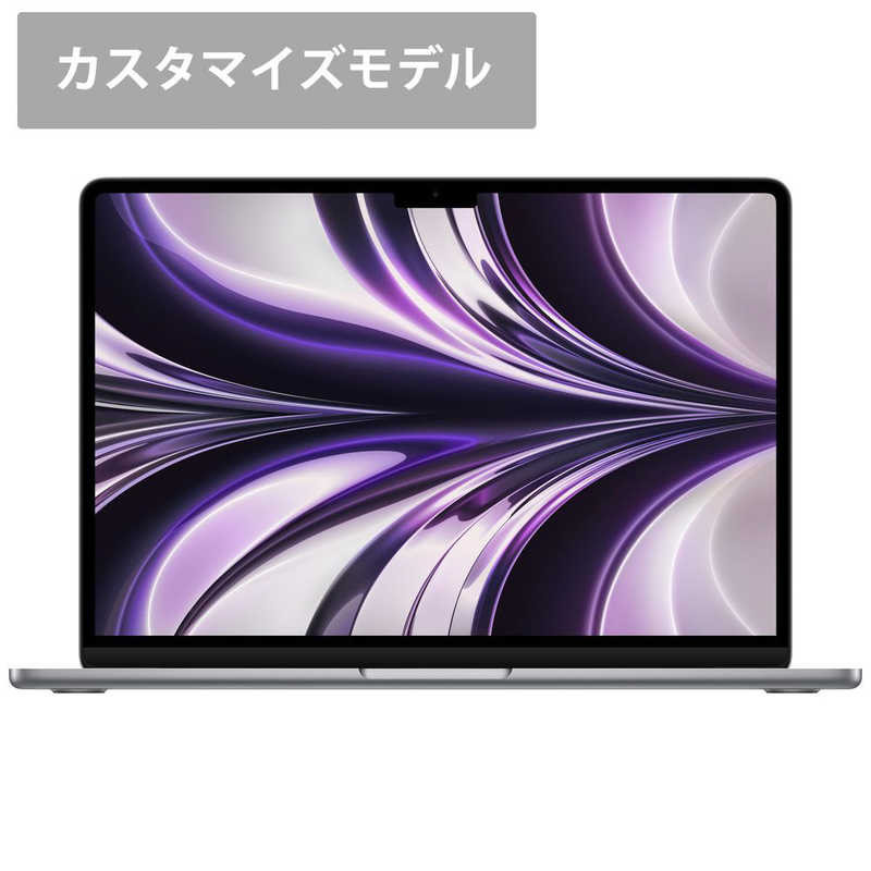 アップル アップル (カスタマイズモデル)MacBook Air 13インチ Apple M2チップ搭載モデル ［2022年 SSD 512GB メモリ 16GB 8コアCPUと10コアGPU ］ MLXX3JA/CTO MLXX3JA/CTO