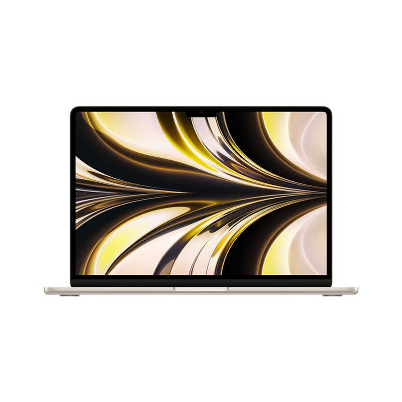 アップル アップル (カスタマイズモデル)MacBook Air 13インチ Apple M2チップ搭載 USキーボードモデル ［SSD 256GB メモリ 8GB 8コアCPUと8コアGPU ］ スターライト MLY13JACTO MLY13JACTO