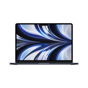 アップル (カスタマイズモデル)MacBook Air 13インチ Apple M2チップ搭載 USキーボードモデル ［SSD 512GB メモリ 8GB 8コアCPUと10コアGPU ］ ミッドナイト MLY43JACTO